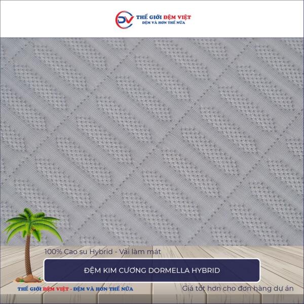 Đệm Kim Cương Dormella Hybrid 1